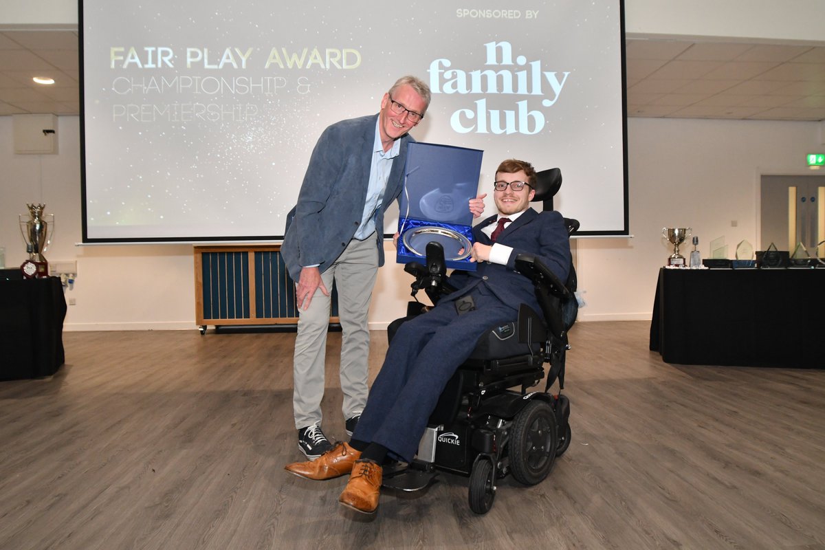 The_WFA's tweet photo. Continuing our recognition of the 2026 End of Season Awards, we extend our congratulations to Gregg Baxter on receiving the 2026 @NFamilyClub Fair Play Award! 💥

A thoroughly deserved accolade for the professionalism, respect and sportsmanship he demonstrated throughout the 2025/26 season! 👏

📸: @ASJPhotography 

#PowerchairFootball