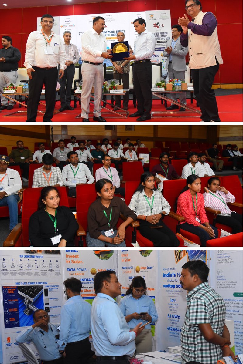 Card_Agri's tweet photo. The Uttar Pradesh Renewable Energy Conference &amp; Expo 2026, organised by CARD, brought together #policymakers, industry #leaders, and #renewableenergy experts to discuss PM Surya Ghar, PM-KUSUM, Bioenergy, Green Hydrogen, and sustainable rural development.
@KLKIndia @satyasolar1 https://t.co/pw6dj8XC5f