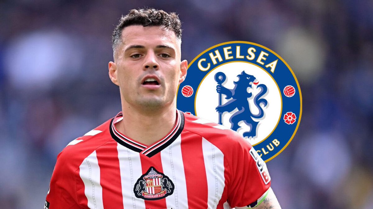 Humphrey_Pato's tweet photo. 🚨EXCLUSIVE: Chelsea Preparing Improved Bid for Granit Xhaka as Alonso Pushes for Reunion! 

Chelsea are preparing to submit an improved offer for Granit Xhaka after their opening £8 million bid was rejected. Despite the setback, the Blues remain confident that a deal can still be reached and are ready to return to the negotiating table.

The new proposal is expected to be worth between £10 million and £12 million, with Chelsea willing to go as high as £12.5 million if necessary. The club are determined to match Xabi Alonso’s vision as they continue strengthening the squad.

Xabi Alonso is personally pushing for the reunion, having identified Xhaka as one of his priority targets this summer. The Chelsea boss believes the experienced midfielder’s leadership, composure, and winning mentality would be invaluable to his young squad.

Negotiations are expected to intensify in the coming days as Chelsea look to get the deal over the line. With Alonso fully behind the move, the Blues are making it clear they are not ready to walk away from their pursuit of Xhaka.