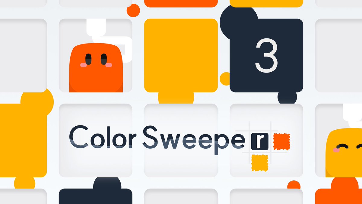 com2ushd_japan's tweet photo. 🎨色で解く、新感覚ロジックパズル🎨
『ColorSweeper』正式リリース✨
今すぐ各ストアでダウンロードして楽しく脳トレしましょう!
ダウンロードはこちら📲
App Store:https://t.co/Uc0SP1C4j5
Google Play:https://t.co/Spt8cieEYZ
#ColorSweeper https://t.co/AvP08ZtglT