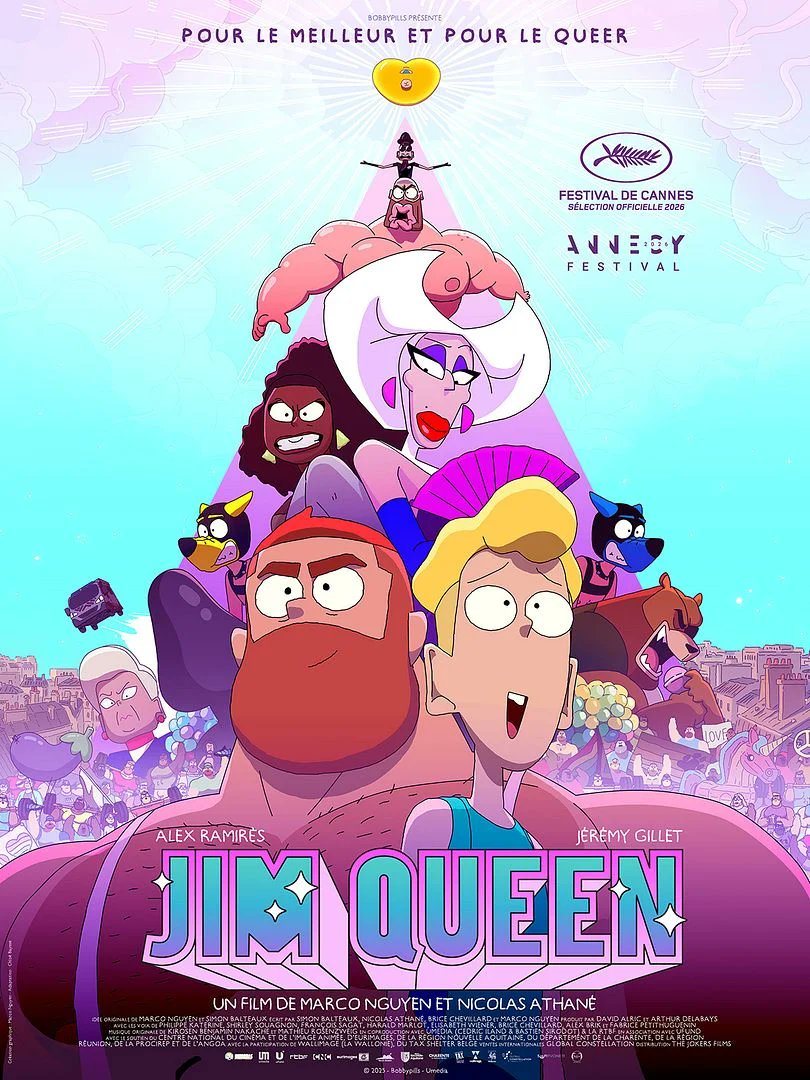 LeCNC's tweet photo. « Jim Queen », le long métrage qui transforme Bobbypills
Le studio signe son premier long métrage, réalisé par Nicolas Athané et Marco Nguyen. Une nouvelle étape pour Bobbypills, qui passe des séries d'animation au cinéma.
👉 https://t.co/qTLfVKbuGL https://t.co/3elg1jUi4g