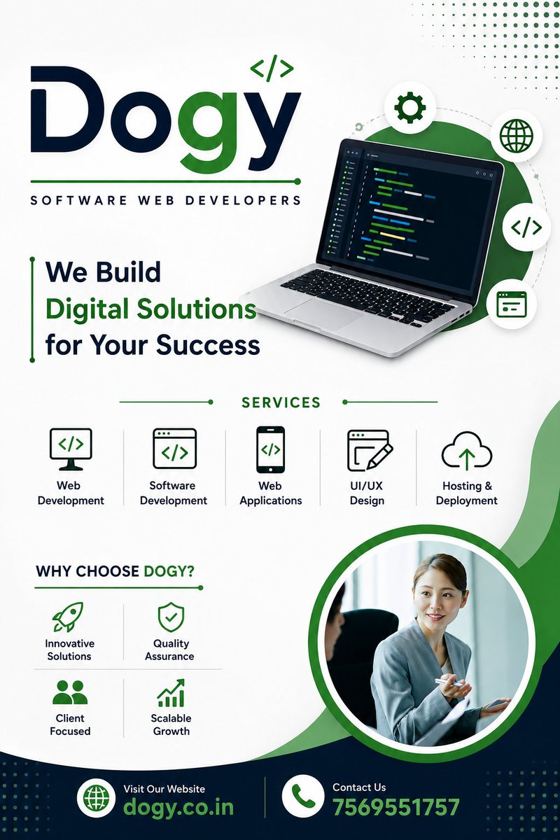 BKiranmai29385's tweet photo. #DogySoftware #DogyWebDevelopers #WebDevelopment #SoftwareDevelopment #WebsiteDesign #WebDesign #BusinessWebsite #CustomSoftware #WebApplication #MobileAppDevelopment #UIUXDesign #DigitalSolutions #BusinessGrowth #StartupBusiness #ITServices #CloudHosting #EcommerceWebsite https://t.co/XHaWDAXylx