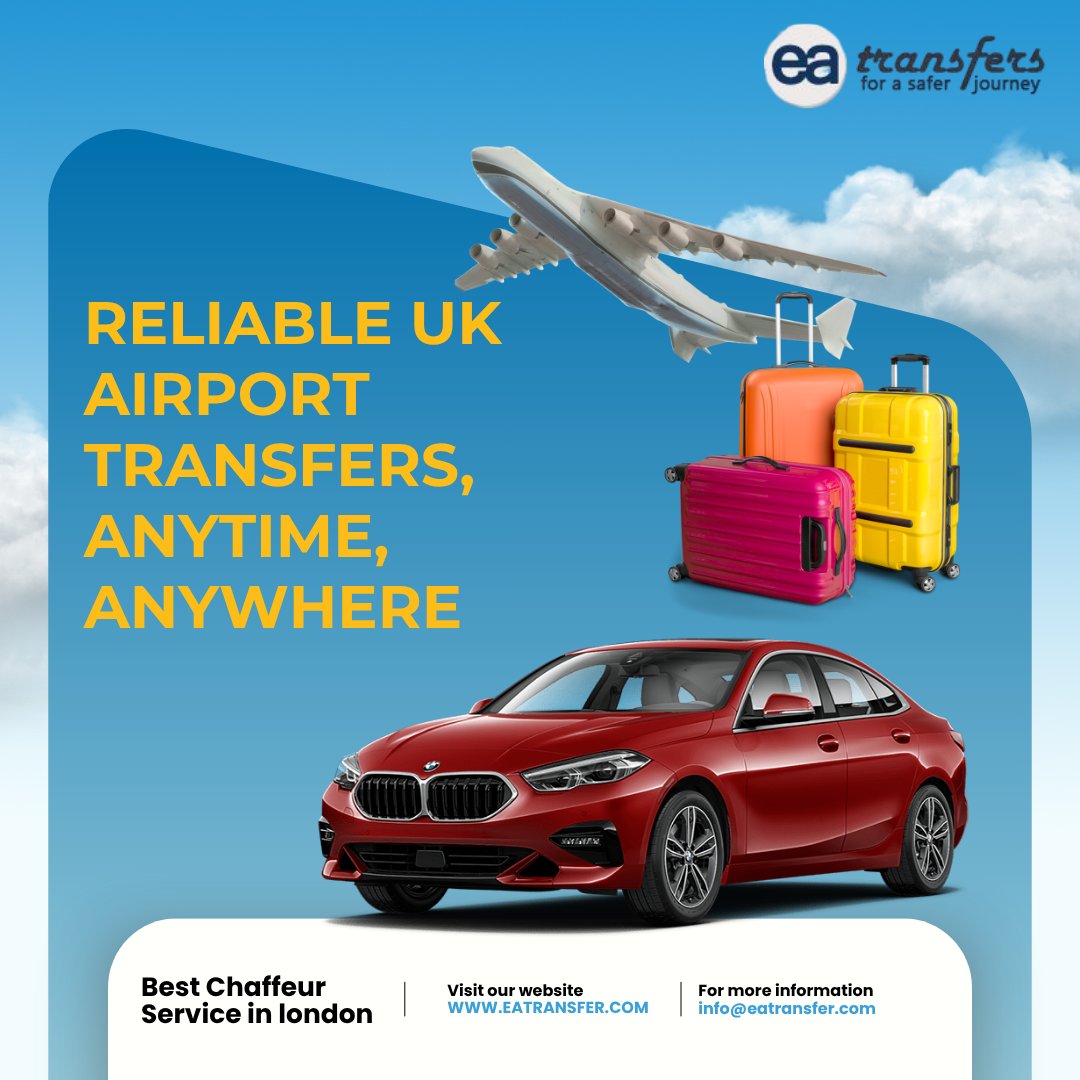 Eatransfer's tweet photo. 🧳 Flight booked? Leave the journey to us.

📍 Available 24/7 across London and the UK.

Book now:
🌐 https://t.co/Z7hJZ78nQ4
📧 info@eatransfer.com

#AirportTransfer #LondonAirport #ChauffeurService #LuxuryCars #TravelComfort #ReliableTransfers #ExecutiveChauffeur #UKTravel https://t.co/feRC6FYDft