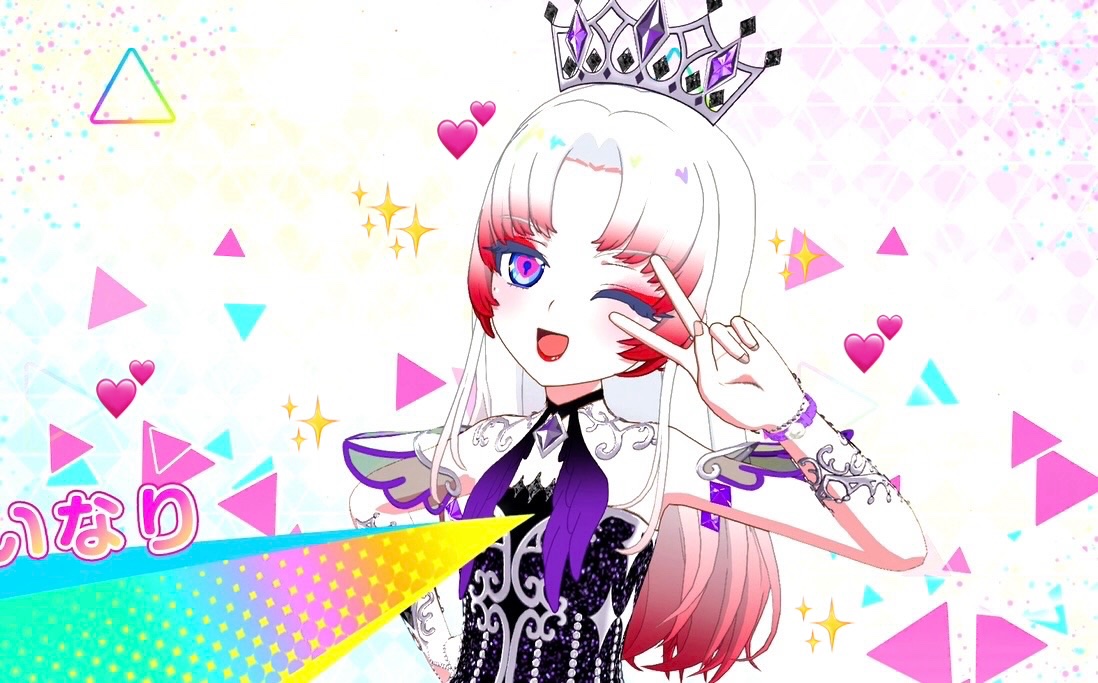 cross_nan2121's tweet photo. ◆御稲荷さんとアイプリライブ✨
いなりちゃん、パープルの綺麗な目に レッドの毛先カラーが素敵で可愛いです(*´∇｀*)💕
黒・パープルのドレス/アクセもマッチ！

私のマイキャラけいちゃんは、マーメイドなコーデでお気に入り♪
バズチェンもキラキラキュートなフォトに💖 https://t.co/K37SiM25mq