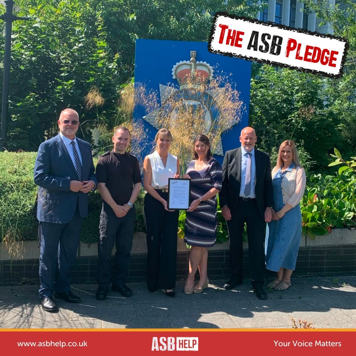 asbhelp's tweet photo. As part of our PLEDGE awareness day, we are celebrating one of our recent sign-ups: @DurhamPCC 

Welcome to a network of organisations dedicated to keeping victims at the heart of their ASB Case Review process.

#ASBAwarenessWeek #BalanceMatters #PLEDGEAwarenessDay https://t.co/j71Y8e18iU
