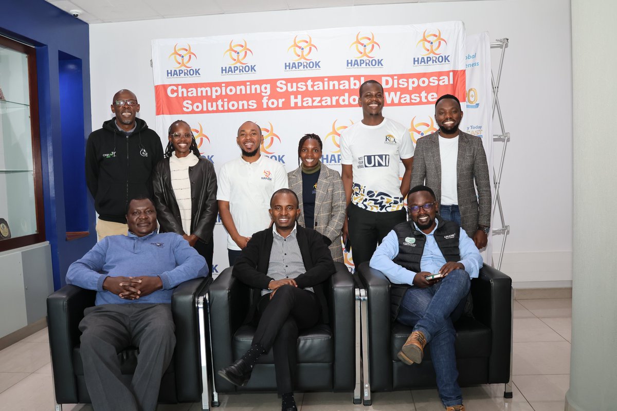 haprok_kenya's tweet photo. Yesterday, @haprok_kenya we convened its 4th Technical Advisory Committee meeting to review progress, share expert insights, and help shape the next phase of hazardous waste Extended Producer Responsibility (EPR) implementation in Kenya.

#HAPROK #EPR #Hazardouswaste https://t.co/4eiqzqFtTR