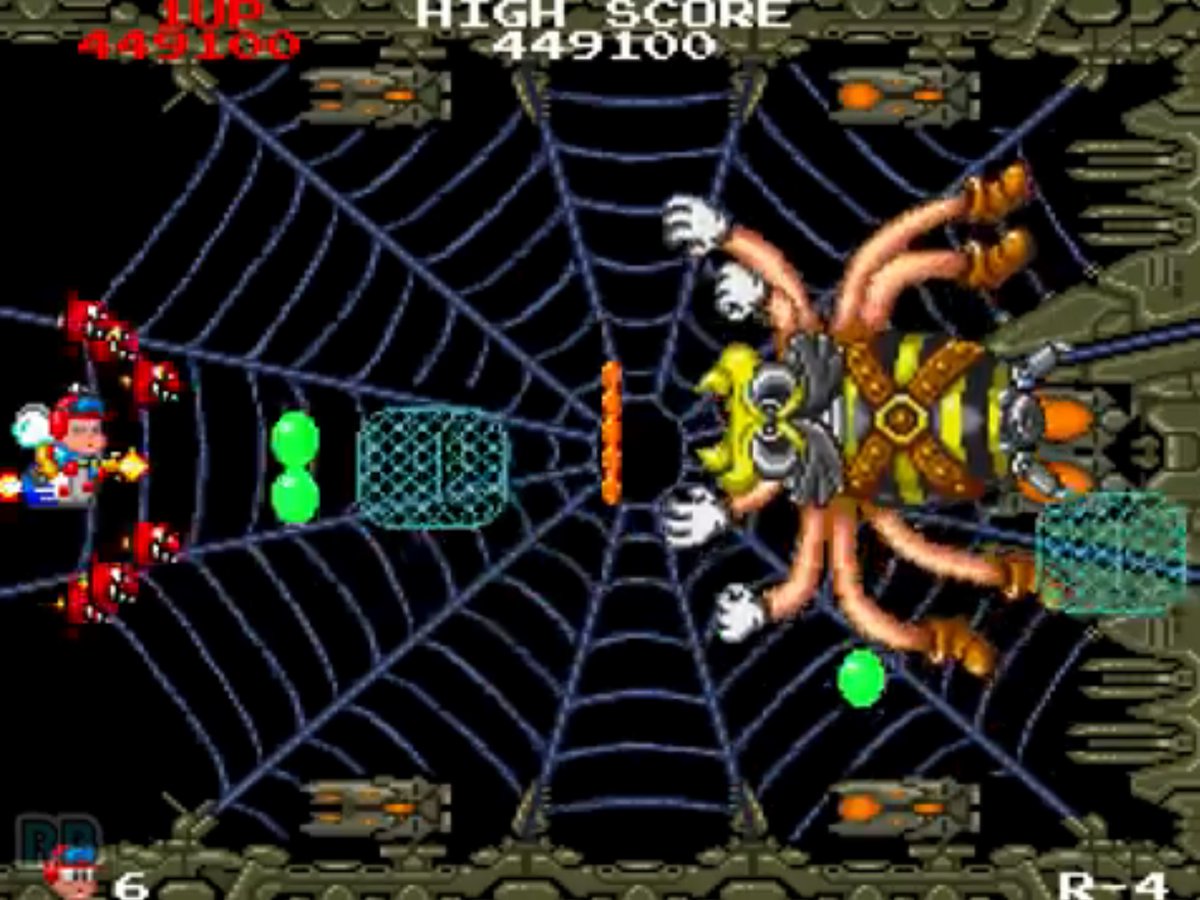 レトロゲーム 回顧録(1989.04-1990.03 アーケード #インセクターX