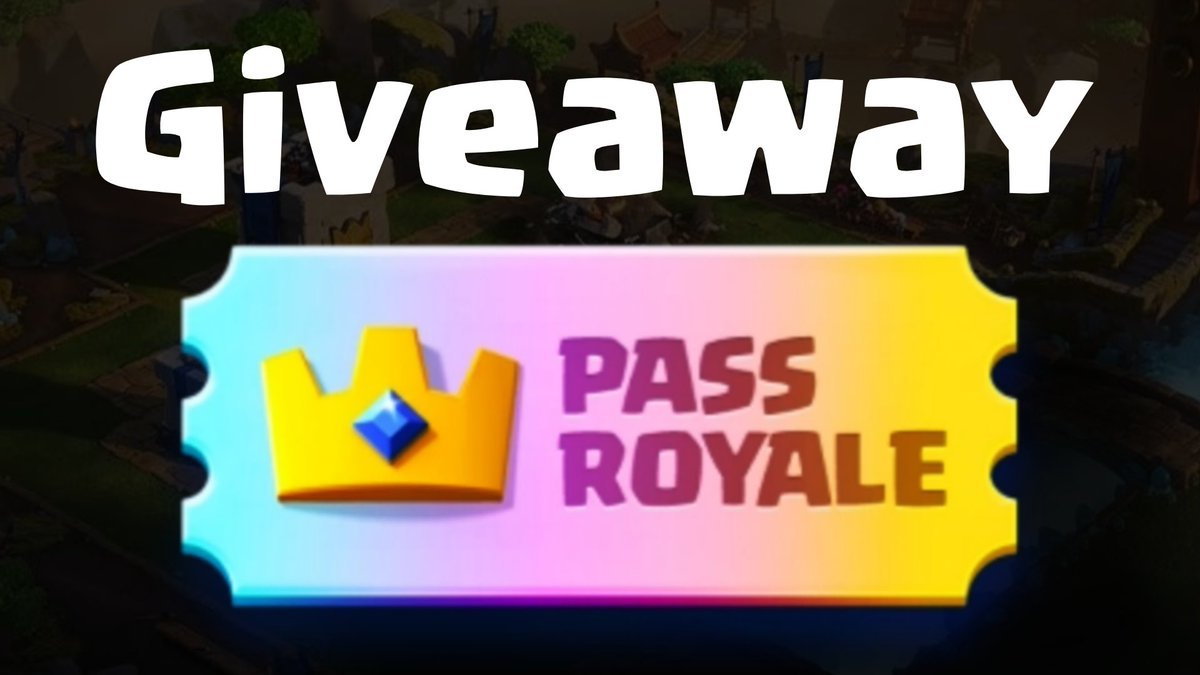 Godzilla_CR5's tweet photo. ✨️ 1x Pass Royale Giveaway ✨️

To enter :

• Follow @Godzilla_CR5
• Retweet pinned post 
• Show proofs in comment

Winner will be announced on July 6th.

#ClashRoyale #Giveaway https://t.co/7Iqxyr0D3M