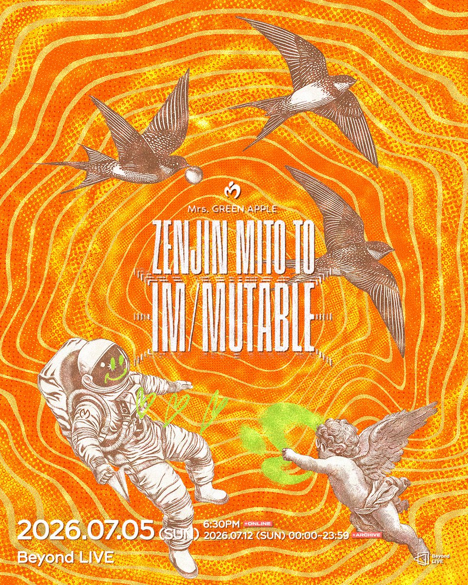 Beyond LIVE | Mrs. GREEN APPLE ≪ZENJIN MITO TO IM/MUTABLE