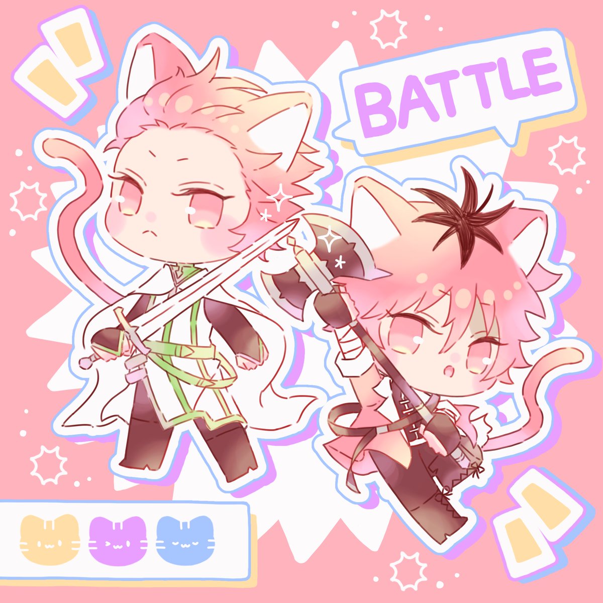 ichigo_like_st's tweet photo. ねこねこ戦士✨ https://t.co/fP5eI1QCOp