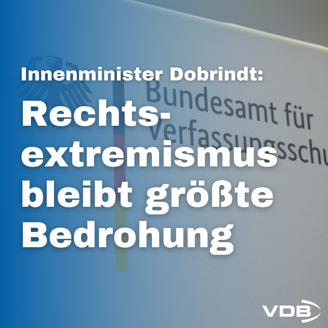VDBVerband's tweet photo. Rechtsextremismus bleibt laut dem kürzlich veröffentlichten Verfassungsschutzbericht 2025 „die größte Bedrohung für unsere freiheitliche demokratische Grundordnung“.

Auch die Szene der „Reichsbürger“ und „Selbstverwalter“ wird weiterhin als sicherheitsrelevant eingestuft, insbesondere wegen der im Bericht hervorgehobenen hohen Waffenaffinität.

Entscheidend ist ein konsequenter Vollzug des geltenden Rechts: Waffenbehörden müssen die erforderlichen Informationen rechtzeitig und vollständig erhalten. Dann ist die Entwaffnung von Personen, die als gesichert rechtsextremistisch oder als Reichsbürger eingestuft sind, bereits heute möglich.

Das Problem liegt nicht bei der Mehrheit der rechtstreuen Waffenbesitzer, sondern bei illegalem Waffenbesitz und Personen, denen wegen extremistischer Bestrebungen waffenrechtliche Erlaubnisse versagt oder entzogen werden müssen.

Weiterlesen:
https://t.co/3u1UcK34Eb