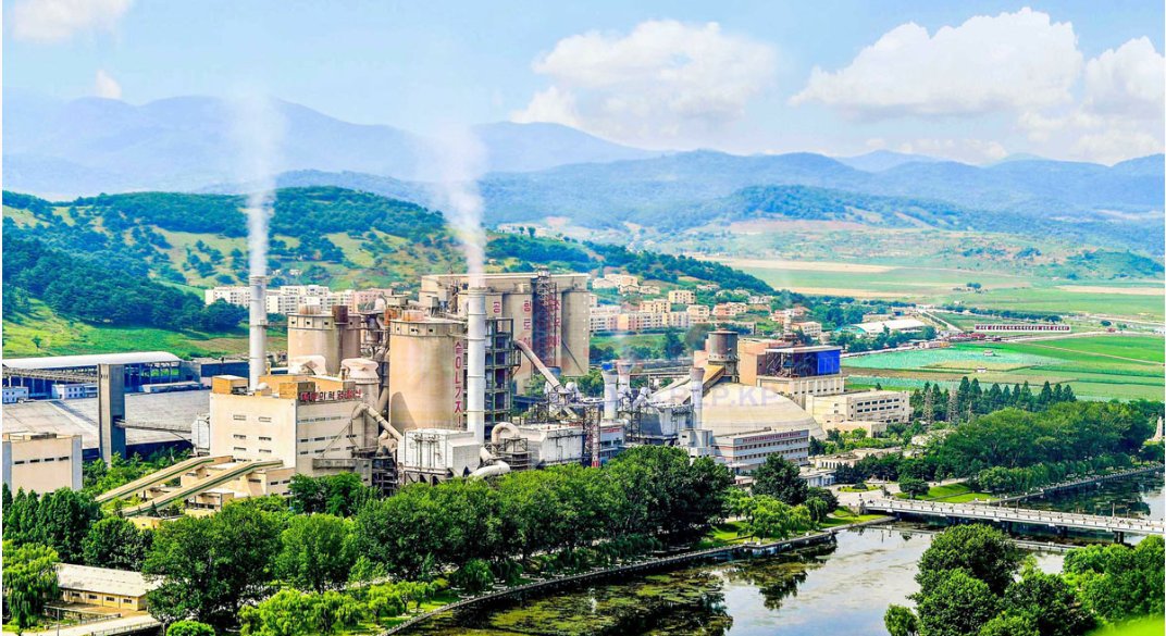 Korea_Friend_UK's tweet photo. First Half-yearly Plan Fulfilled at Sangwon Cement Complex https://t.co/ouaUiDywcA
