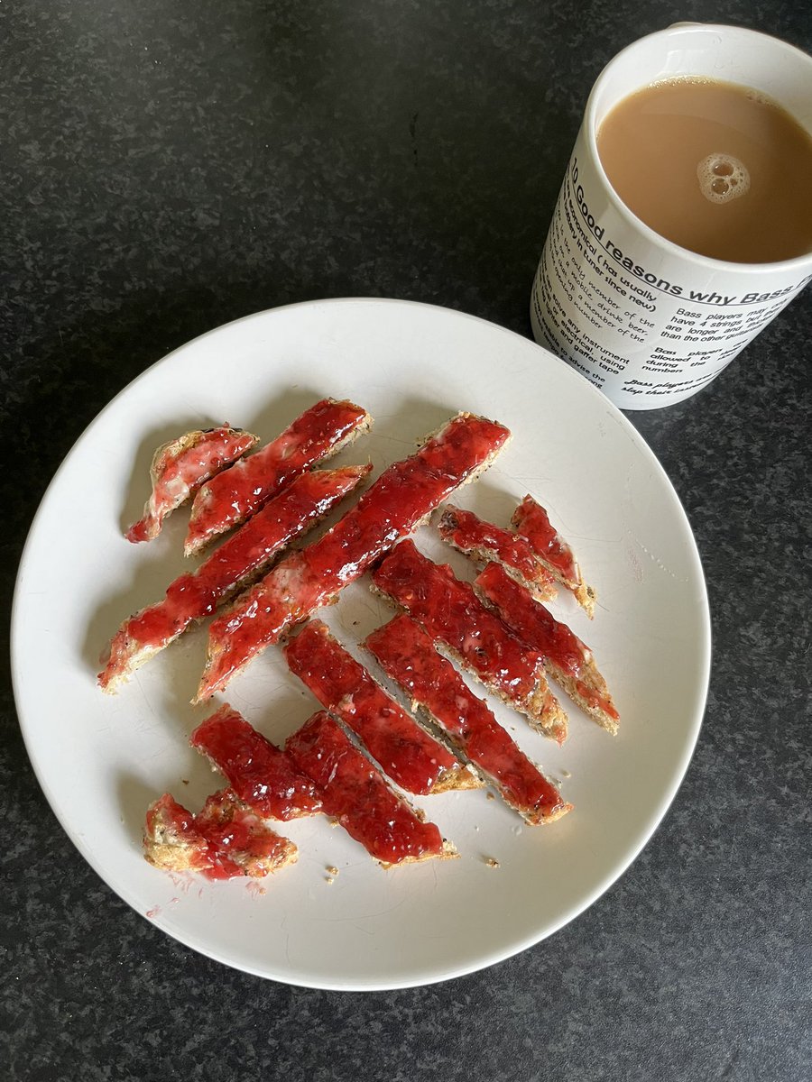 NickBeggs's tweet photo. Today I’m administering medical toast in an emergency situation. My wife is experiencing a very stressful wedding and my intention is to take her mind off it. (Medical toast should only used by qualified professionals.) https://t.co/vCeq4KWJLT