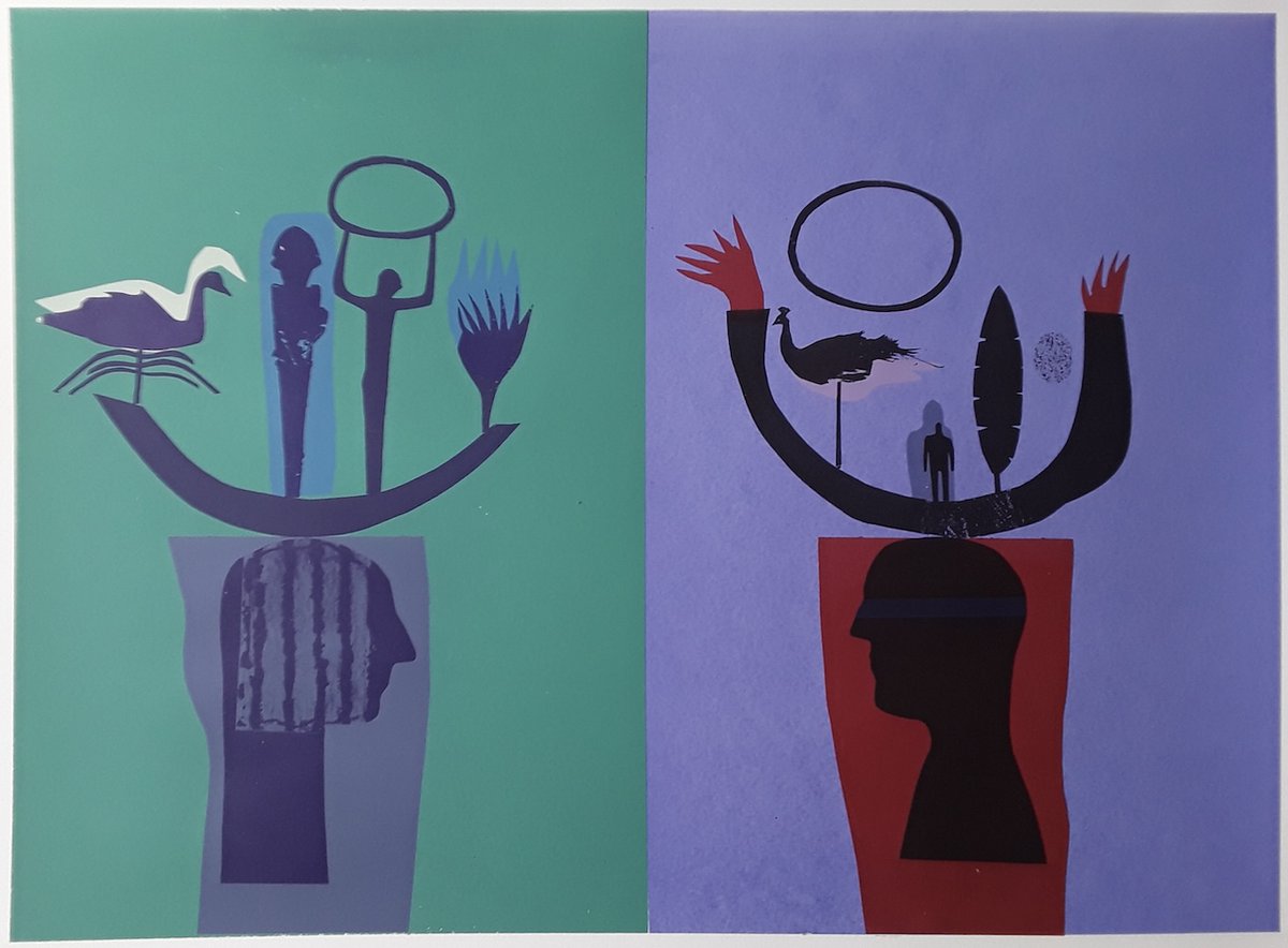 FidraFineArt's tweet photo. Summer Exhibition
Open Tues-Sat 11-4pm & Sunday 12-4pm until 30 August.
David Nealon RSW
Two Kings
Screenprint 1/4
104x83cm
#davidnealonrsw #screenprint https://t.co/h4S5f2m2Rv