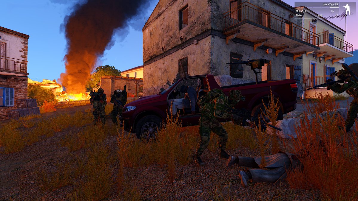 ACS0701's tweet photo. COOP中の様子。
新規さん随時募集してます！！
#ACS #ARMYCOOPSERVER #Arma3 https://t.co/v9ZQRJcyXK