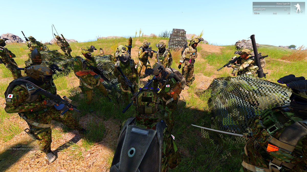 ACS0701's tweet photo. COOP中の様子。
新規さん随時募集してます！！
#ACS #ARMYCOOPSERVER #Arma3 https://t.co/v9ZQRJcyXK