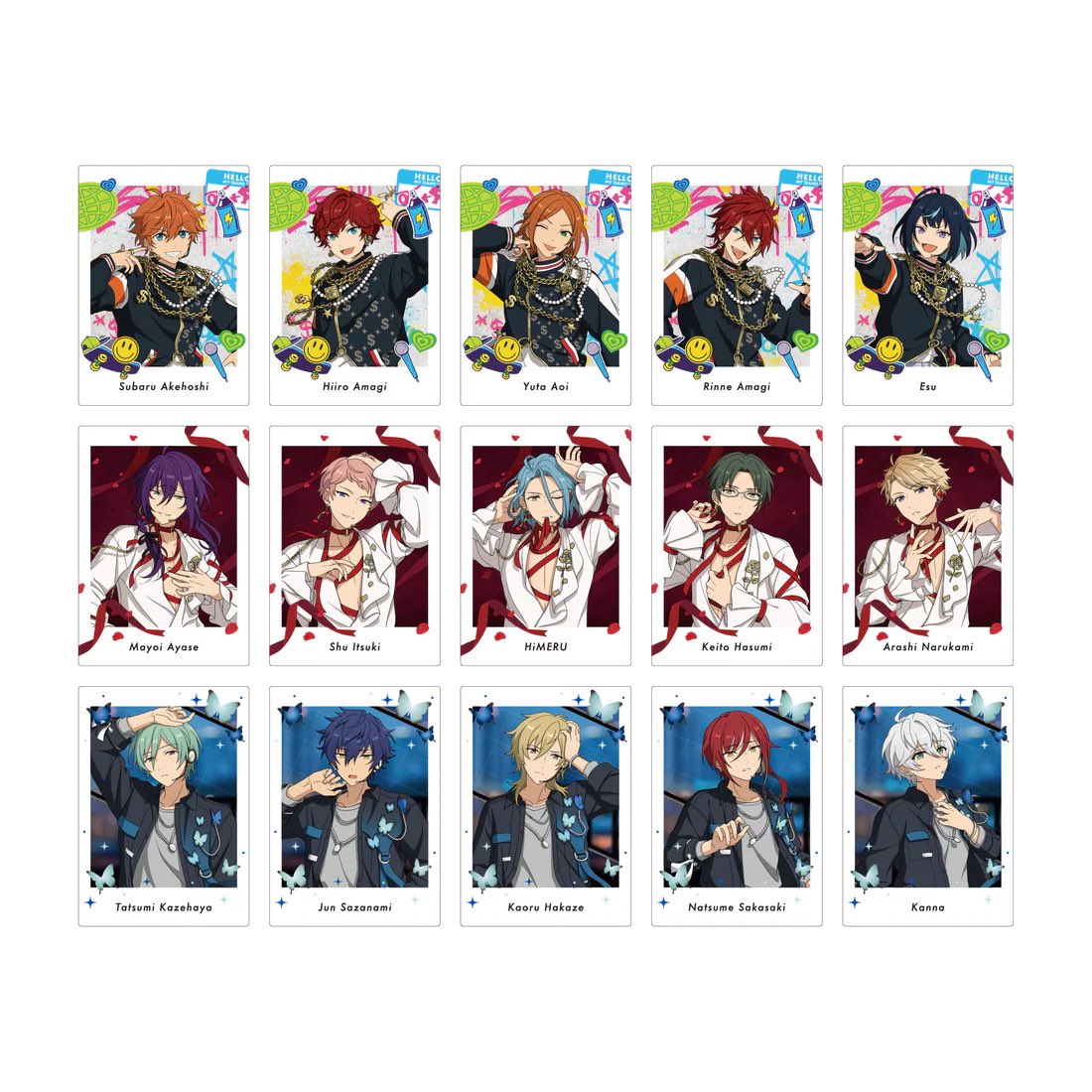 temmy_PP's tweet photo. 【交換・仮約束】あんスタ ぱしゃっつ Extra SELECTION 10 UNIT SONG

譲:凛月以外(〆零-1、ジュン-1、斑、
日和-1)

求:凛月

⭐︎アニメイト通販にて3box予約済み
⭐︎池袋手渡しまたは郵送交換

検索からでもお気軽にお声掛けください https://t.co/Xb2kYa4Iqb