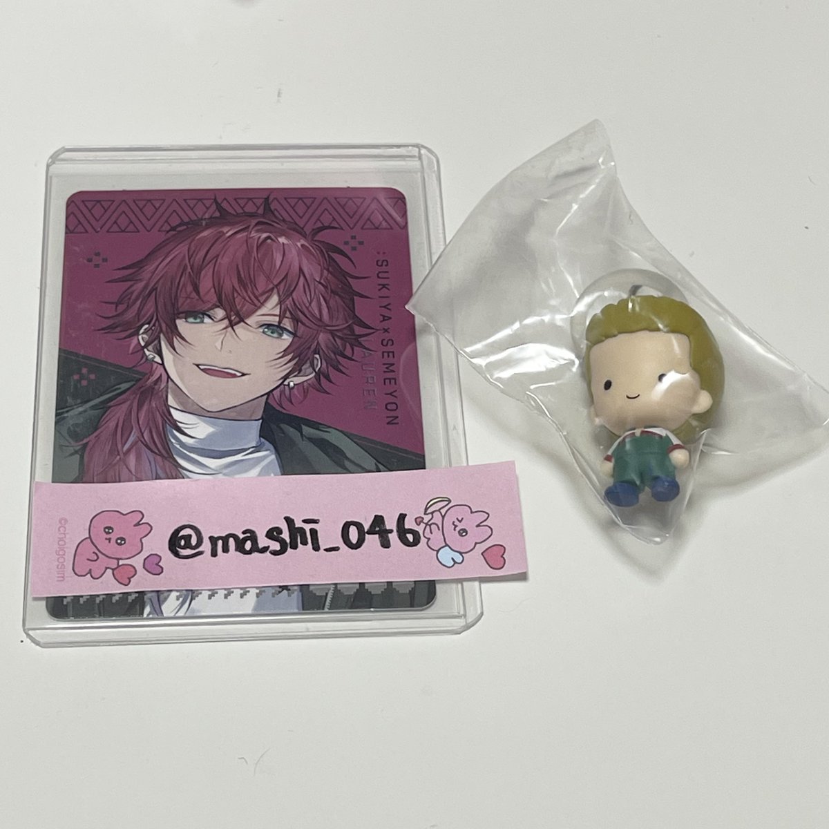 mashi_046's tweet photo. 【交換】HUNTER×HUNTER めじるしアクセサリー 幻影旅団編Vol.2

〈譲〉フィンクス

〈求〉フランクリン

郵送のみの交換でお願いします。
お気軽にお声掛けください！ https://t.co/J9B7YSXEZy