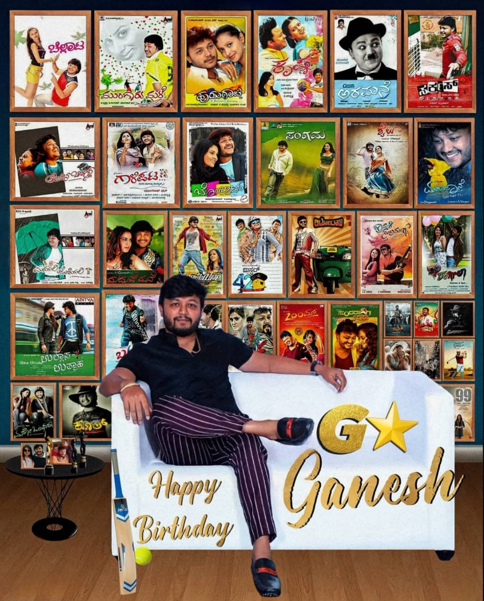shiva__kumar_s's tweet photo. His Filmography Is Absolute Raw Emotions ✨💗 
His Songs Are Another Level Of Madness Loop 💥
And His Acting &amp; Screen presence Is As Pure As 💎 

In Depression, In Love &amp; At Heartbreak 
His Films &amp; Songs Are A Therapy Session ❤️‍🩹 

#HBDGoldenStar 
@Official_Ganesh sir ❤️‍🔥🙇🏻 https://t.co/W4EJRfBi74