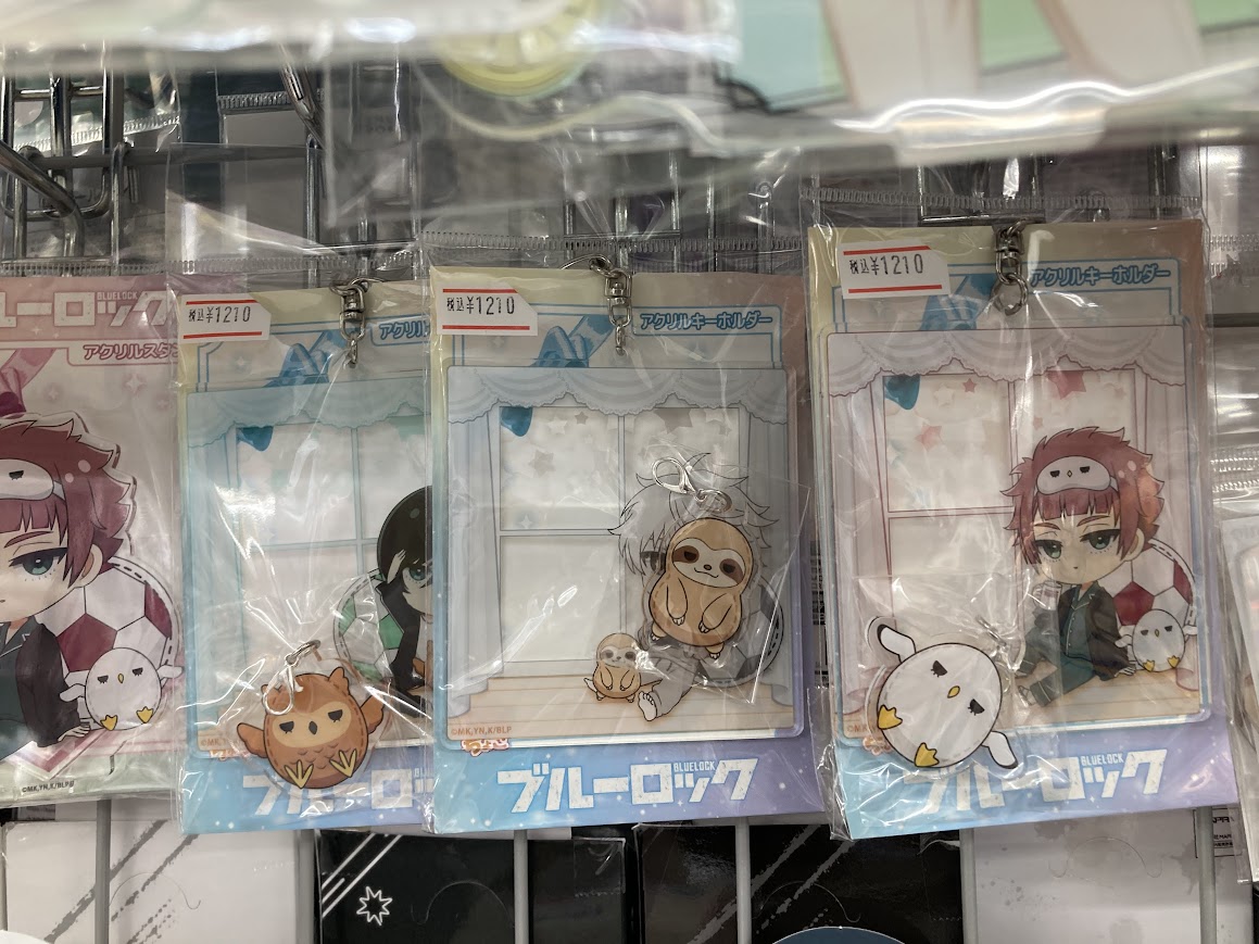 グッズ入荷情報】 🔽ブルーロック ・アクリルキーホルダー ・アクリル