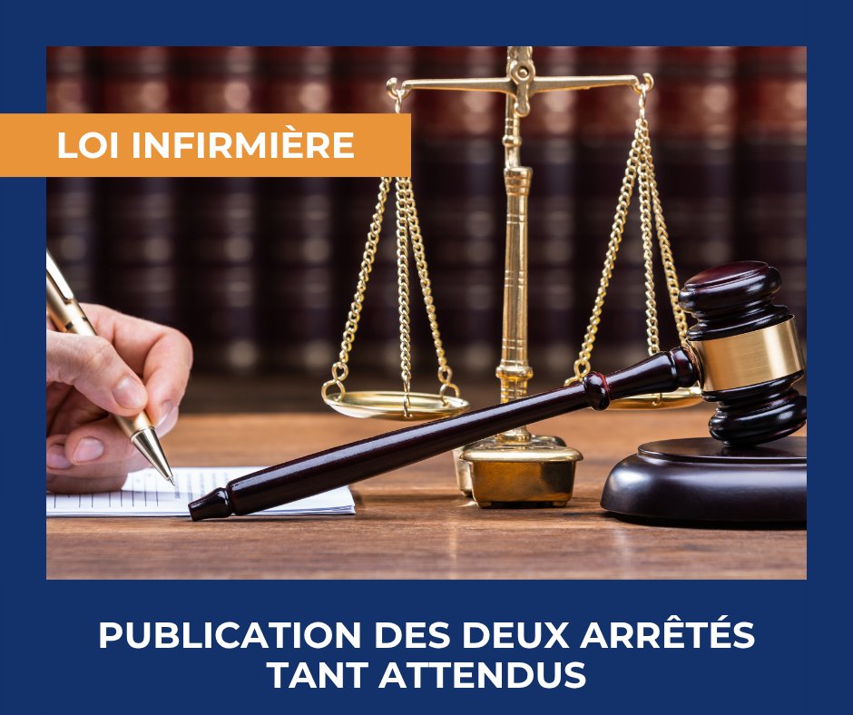 Sniil1's tweet photo. 📢 Loi infirmière : publication des deux arrêtés tant attendus 

Dans le cadre de la mise en œuvre de la #loi #infirmière, les arrêtés « actes et soins infirmiers » et « prescription » viennent préciser concrètement les évolutions de l'exercice #infirmier. ⤵️ https://t.co/eW0zxxay1q