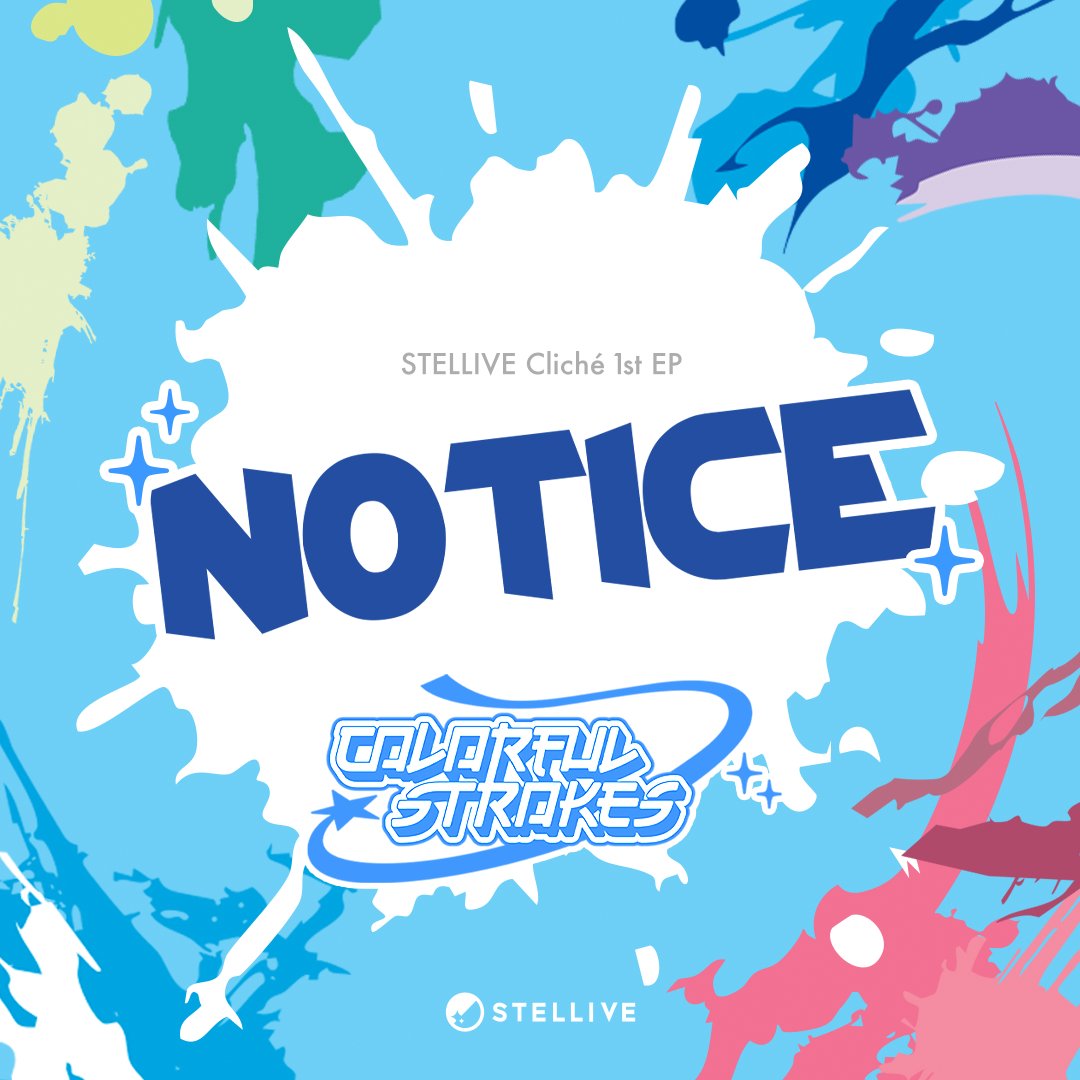 StelLive_kr's tweet photo. STELLIVE Cliché 1st EP 「Colorful Strokes」
STELLIVE Cliché 1st EP 릴리즈 기념 「미니레코드」 1:1 영상통화 팬사인회 이벤트

🎫 응모 방법
기간 내 미니레코드 온라인몰에서 이벤트 응모 상품 구매 시 자동 응모
※ 반드시 팬사인회 응모 상품(CD Ver. / PhotoCard Ver. 4종 세트)으로 구매하셔야 응모 가능하며, 일반 앨범 예약 건은 응모 대상에 포함되지 않습니다.

🔗 미니레코드 응모상품
CD Ver : https://t.co/jYKov77flk
PhotoCard Ver : https://t.co/PWtjuAJf3o
- 상품 구매 시 응모 멤버 선택 가능

🗓️ 응모 기간
2026년 7월 2일 (목) 18:00 ~ 2026년 7월 10일 (금) 23:59 (KST)

📢 당첨자 발표
2026년 7월 13일 (월) 15:00 이후 (KST)
당첨자 개별 안내 메일 발송 

🎉 당��� 인원
총 40명 (멤버별 10명)
※ 팬싸 일정 2026년 8월 1일 (토) 14:00~ (KST)

🎁 당첨자 특전
TO. 와 P.S를 포함한 사인 앨범 (CD Ver.) + 사인 포토카드 (아래 특전과 동일 2종 중 랜덤 1종)

📸 이벤트 특전 (응모자 전원)
미니레코드 단독 미공개 단체 포토카드 C, D (2종) 중 랜덤 1종 

📌 유의사항
* 미공개 단체 포토카드는 응모 상품 2개 이상 구매 시 중복 없이 2매 증정되며, 2개 초과 구매 시 수량만큼 랜덤 증정됩니다.
* 응모권이 포함된 상품으로 당첨 결과 발표 이후 단순 변심으로 인한 취소 및 환불은 불가합니다..

#스텔라이브 #stellive #Cliché #ColorfulStrokes