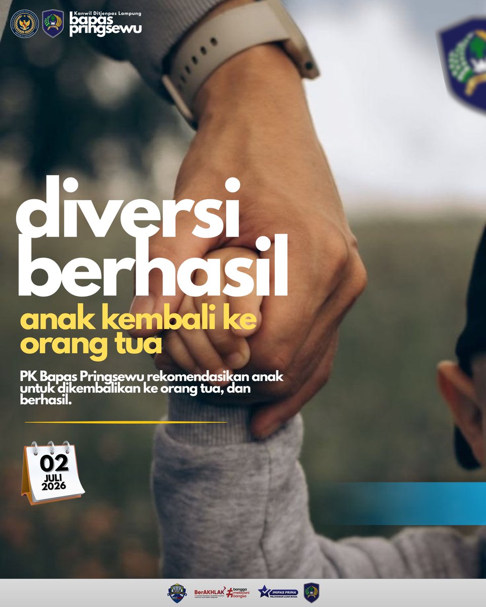 HumasBapasPsw's tweet photo. Balai Pemasyarakatan (Bapas) Pringsewu menghadiri pelaksanaan musyawarah diversi terhadap remaja berinisial NZ (13 tahun) yang berlangsung di Unit PPA Satreskrim Polres Pringsewu.
Musyawarah diversi berjalan dengan lancar dan menghasilkan kesepakatan diversi. https://t.co/aoBaEIY4C3