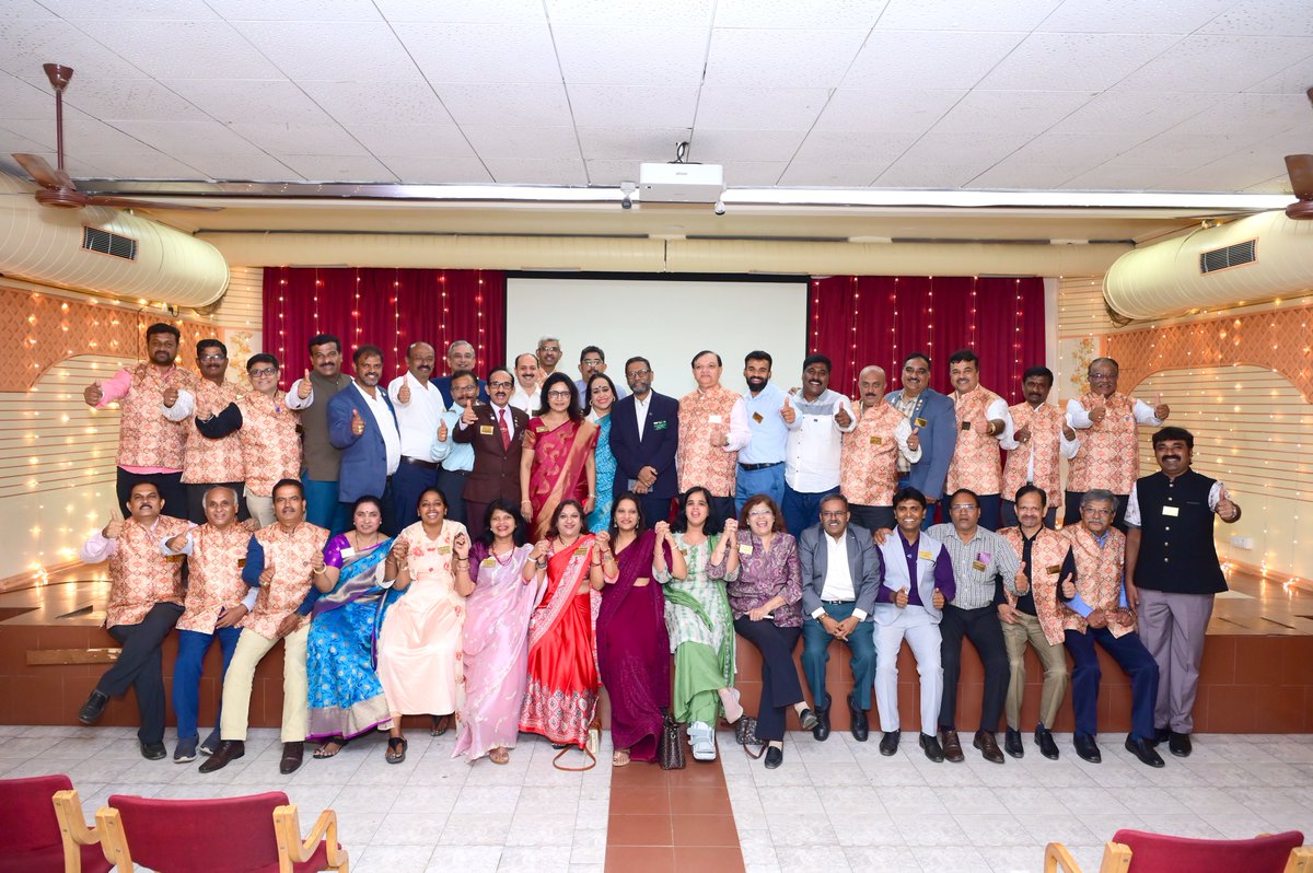rotary3192's tweet photo. The final District Board Meet of the Rotary year was held along with the Presidents on the last day of the Rotary year, 30-06-26, at RHF. The evening featured the DG's farewell address, followed by heartfelt farewell messages from the Presidents and District Officers. https://t.co/UGrKPWUsv6