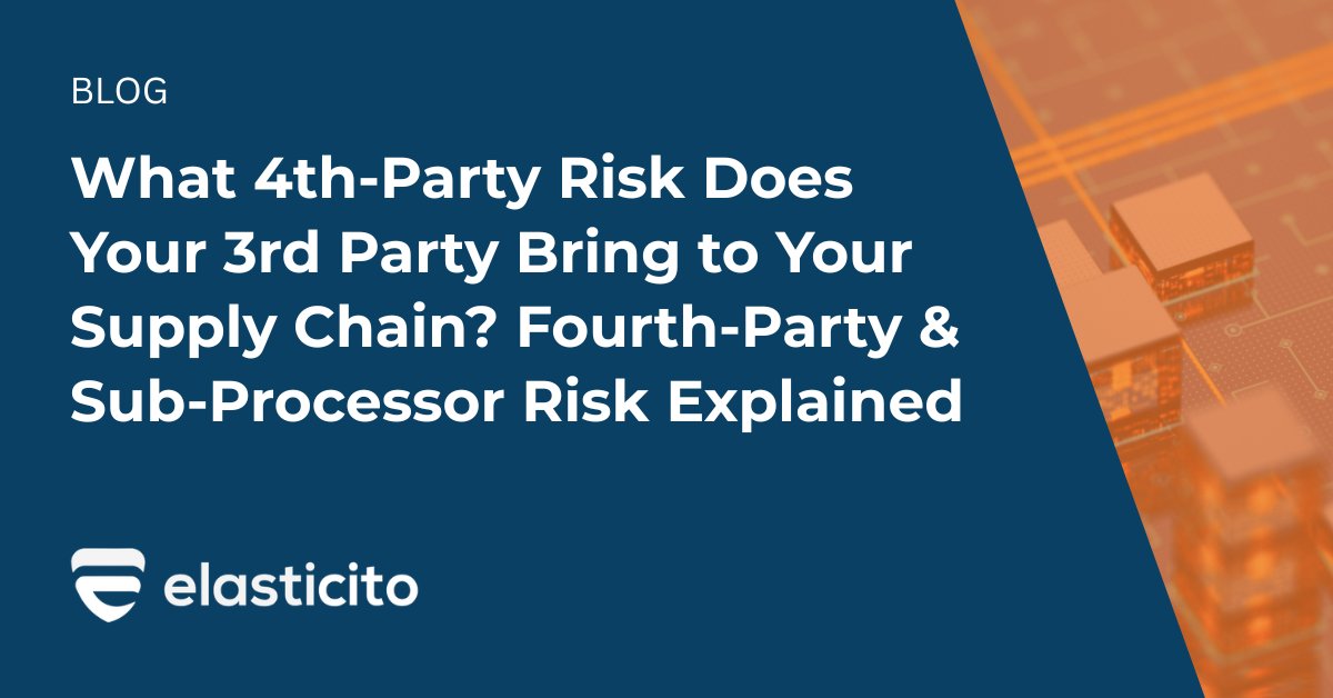 elasticito's tweet photo. 📅 Join Elasticito on 15 July 2026 for our upcoming session: "Your Questionnaire Won't Save You: Discover the Vendors Most Likely to Breach You Next."
👉 Read the article here: https://t.co/p0AYfYKxgQ
#CyberSecurity #SupplyChain #DORA https://t.co/1zNqBQIAQb