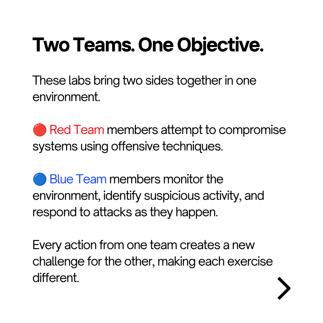CTF_Room's tweet photo. Red Team vs Blue Team Labs are coming soon to CTFROOM. Train in realistic attack-and-defend scenarios, practice against Automated &amp; AI Red Teams, and build practical cybersecurity skills.

Which side would you choose—Red Team or Blue Team?

#CTFROOM #RedTeam #BlueTeam #InfoSec https://t.co/ft0fHq960Q