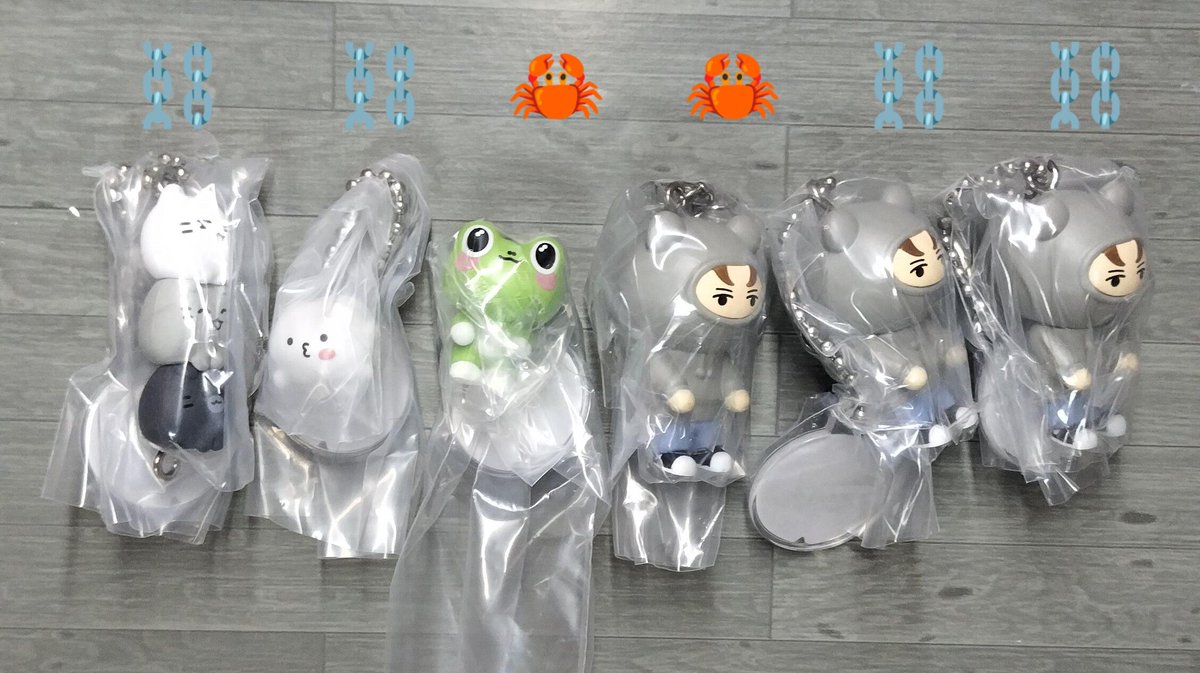 shua_rabbit's tweet photo. MINITEEN ミニティーン SEVENTEEN セブチ ガチャ 交換 つまんでつなげてマスコット 01 02

譲：ジュン ウジ ディエイト バーノン 

求：ジョンハン ジョシュア

纏めての交換、単体の交換お受けします。
ジョシュア優先です。
お気軽にお声掛けください。 https://t.co/KX6aNmH496