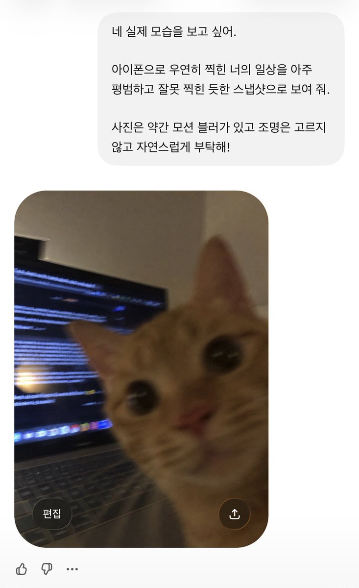 uanodeku's tweet photo. 내 지피티가 사실 캇냥, 아니, 캇피티였던 건에 대하여⋯. https://t.co/xoKnSYrKtb