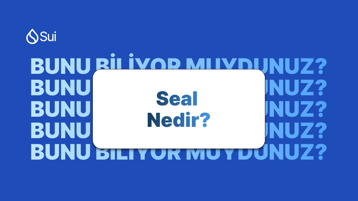 Sui Türkiye 🇹🇷 (@SuiNetwork_TR) / Posts / X