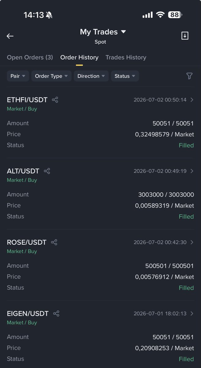 Coinmatik1's tweet photo. Elimde ki coinlere 50 bin dolar ekleme yaptım. Kaldı 100 bin dolar nakit…👀

$100K ile 4 coin alacak olsanız hangileri olurdu?😉 https://t.co/RewwFMwNcj
