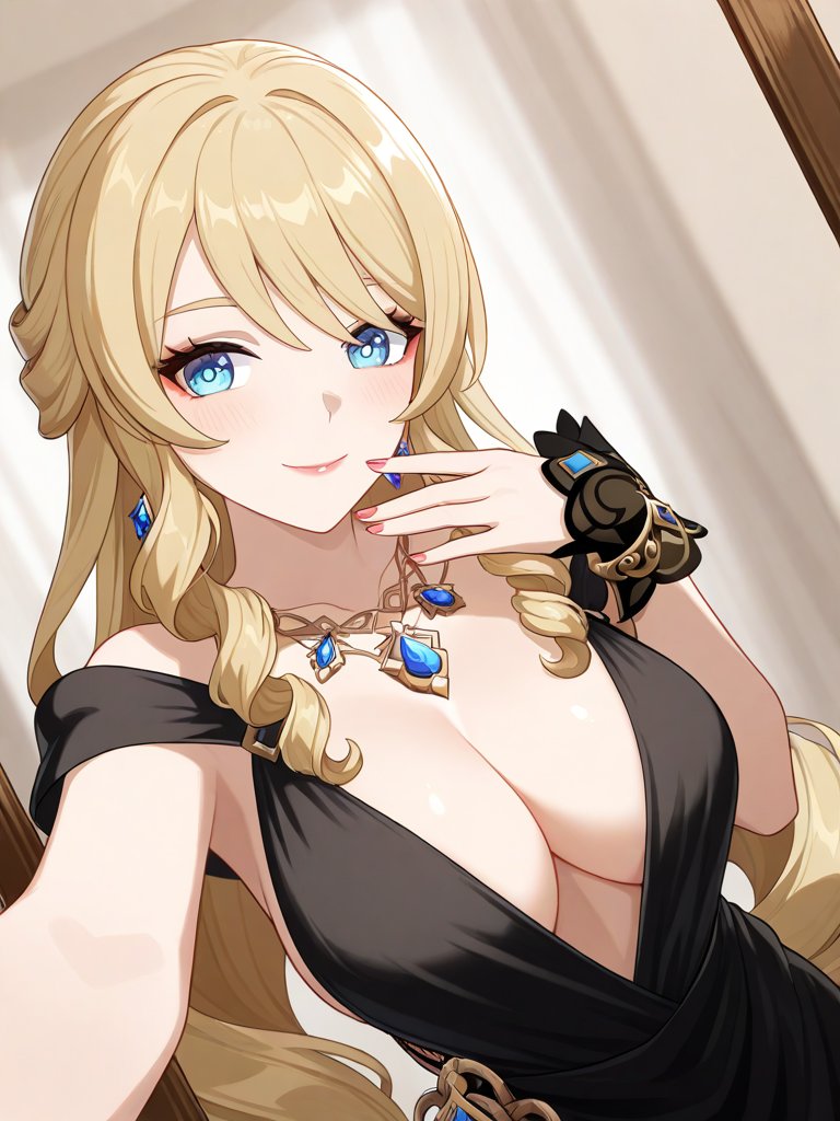 Leon343xD's tweet photo. Navia from Genshin Impact 
#Navia
#GenshinImpact https://t.co/phvr78tNPO