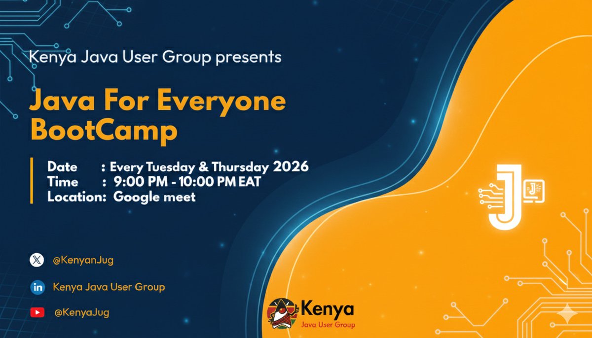 Kenya JUG🇰🇪 tweet media