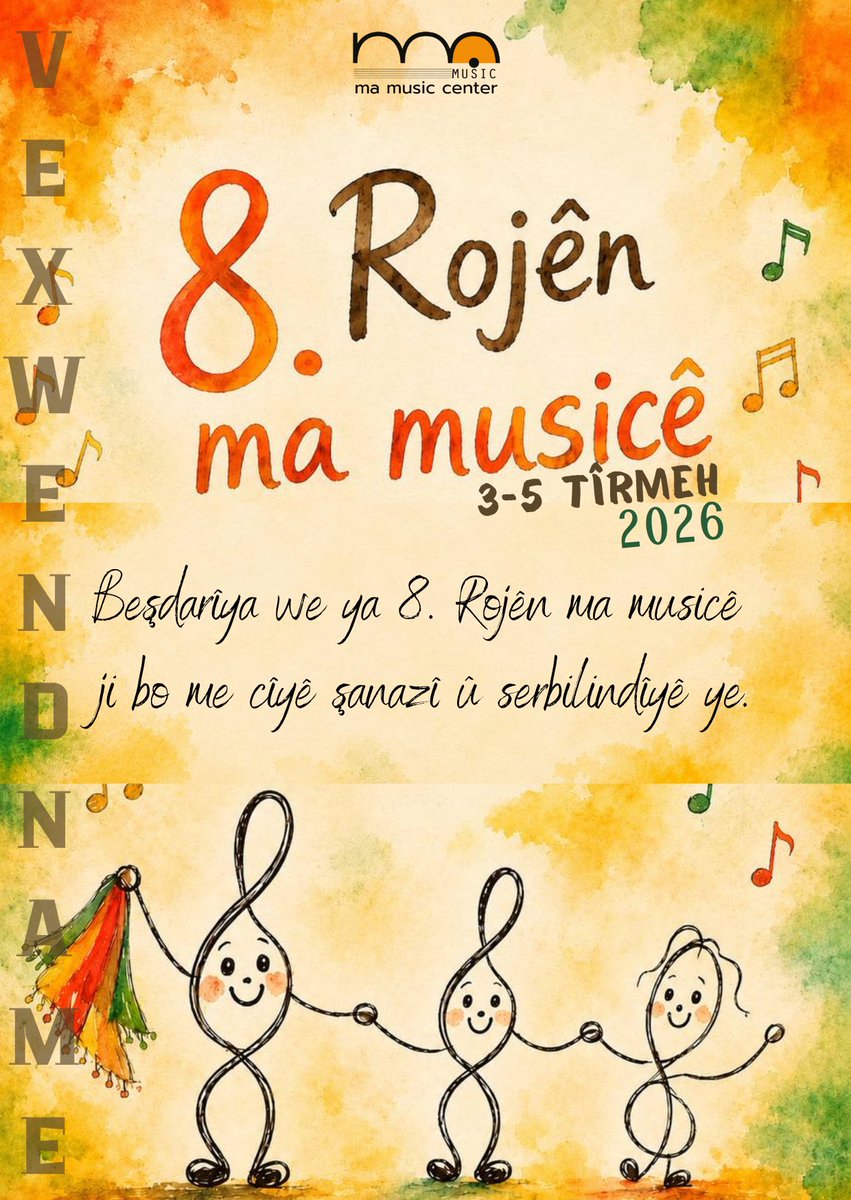 mamusiccenter1's tweet photo. Bernameya 8.Rojên ma musicê💐 https://t.co/vPwlv7aGkZ