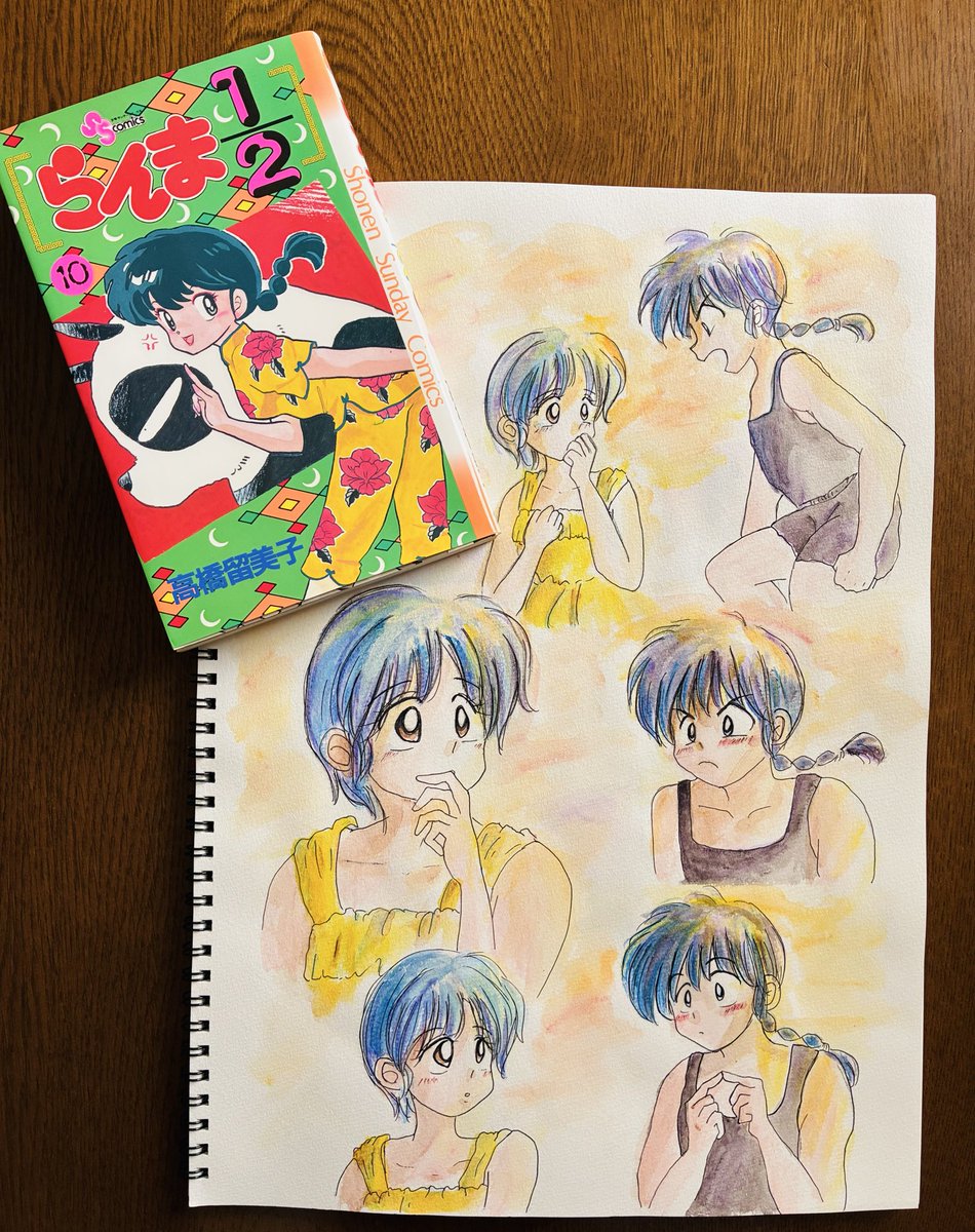 heaco618's tweet photo. 3期おめでとう！(遅っ！)

何度読んでも毎回の思う！
他の男子たちを阻止しながら、
🎀ちゃんの将来のためとか言って、
自分に惚れさせようとする乱馬が本当にズッコイし、その表情もズッコイ！🤣
この回をアニメ化してもらえて感無量です😭

#らんまアニメ https://t.co/DJsXO2IcLD