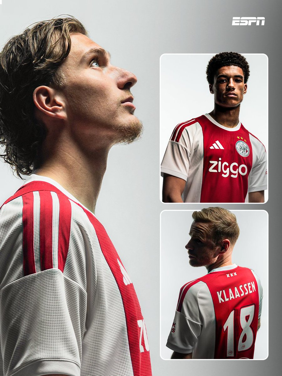 ESPNnl's tweet photo. Ajax presenteert het nieuwe thuisshirt 🆕👕

📸 @AFCAjax https://t.co/Y1Iv2UYEm6