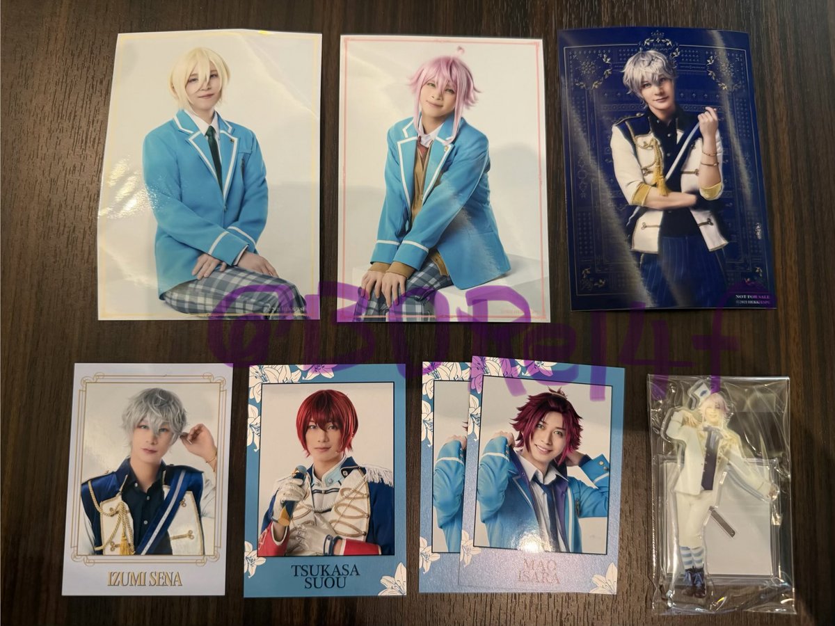 B0Re14f's tweet photo. 【譲渡、交換】あんステ Requiem from Knights 返礼祭　レクイエム

求:凛月、レオ>定価

譲:ブロマイド→桃李、英智
特典→泉
チェキ→真緒2、泉(ユニット)、司(返礼祭)
アクスタ→桃李

特典含め過去弾異種交換可能⭕️

7/2現地取引可能、都内手渡し、郵送

お気軽にお声がけください。 https://t.co/EDK7G7Buhk
