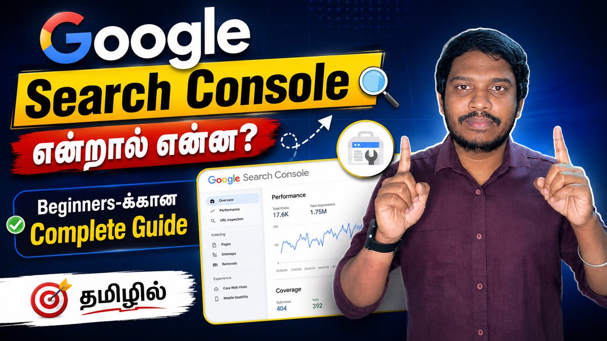 marketingedgetn's tweet photo. Google Search Console என்றால் என்ன? | Beginners-க்கான Complete Guide | Tamil SEO Tutorial
https://t.co/x1gwRopMuj

#seo https://t.co/L6K7ZJKz0i