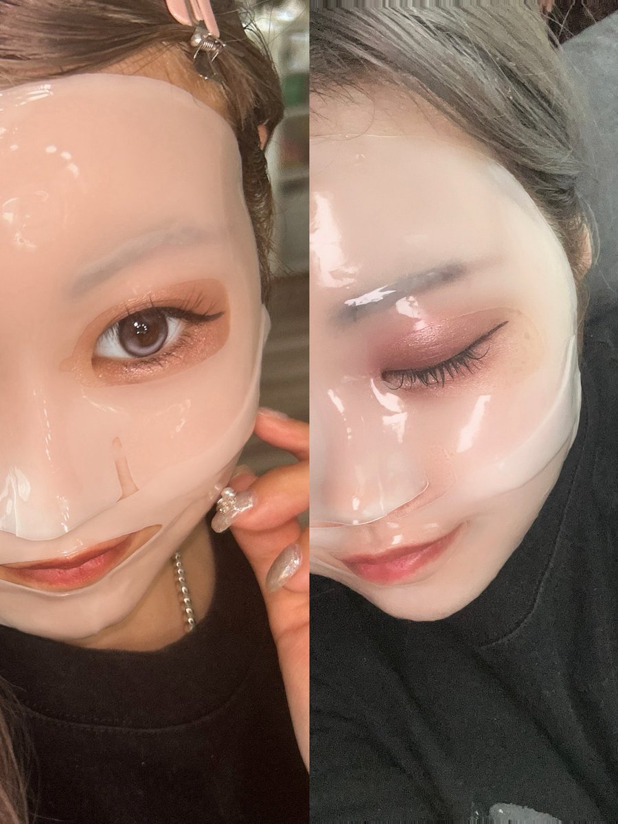 p1ume_'s tweet photo. 【PR】メディヒール からご褒美ゲルマスク3種が登場✨濃縮アンプルを丸ごと固めた贅沢ゲルが2〜3時間で透明に変化し角質層へじっくり浸透🥺

まじで朝起きたとき、ちゅるちゅるお肌で感動😭✨贅沢すぎ〜"(∩>ω<∩)"

@mediheal_jp

*1：保湿成分 https://t.co/aBIJqNOnUZ