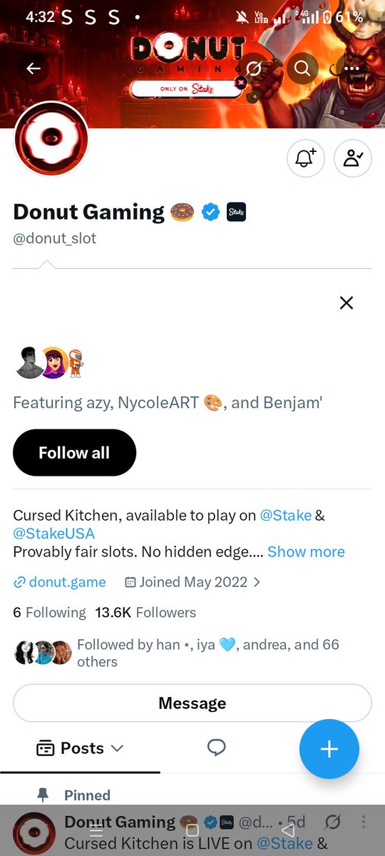 arohanxin's tweet photo. @FossyGFX @donut_slot @Stake Thank you so much Foss 
@kevindaily0
@akxra_hwng https://t.co/fDw63biH5v
