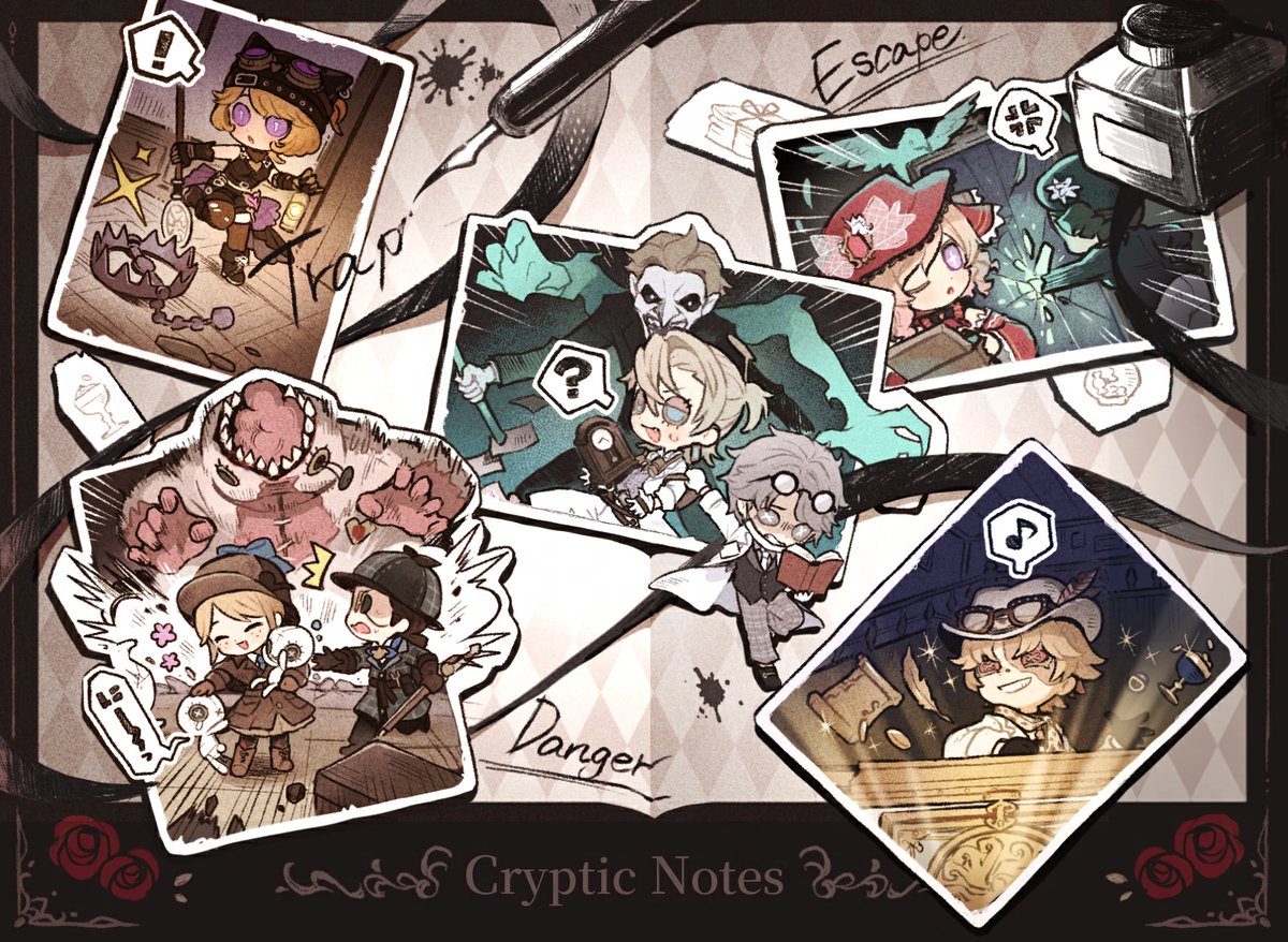 GameIdentityV's tweet photo. Dear Visitors,
Have you tried Cryptic Notes yet?
The July 2 update just dropped the new Hand-Holding feature — invite your teammates and explore together in-game!
#IdentityV #CrypticnNotes https://t.co/7CqgOKOkZt
