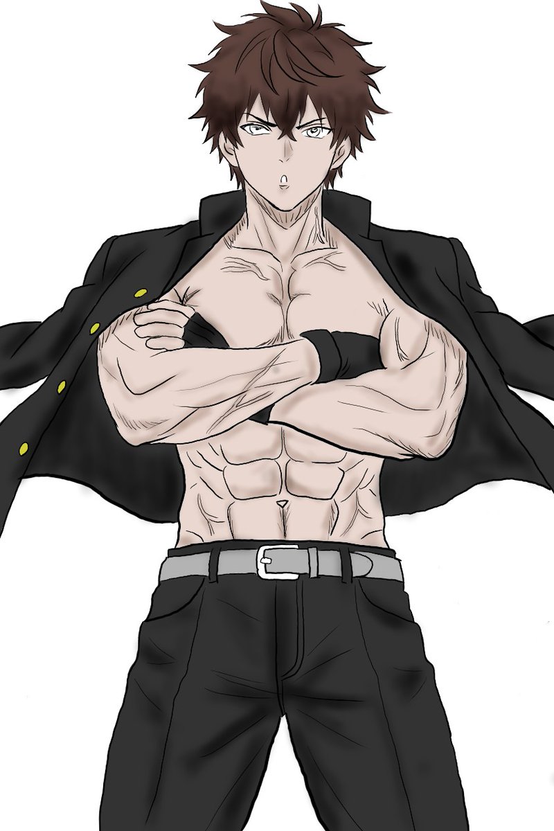 Nutshot295305's tweet photo. 「俺のかわいい後輩を傷つけやがって……」 https://t.co/XiNiM3VEw9