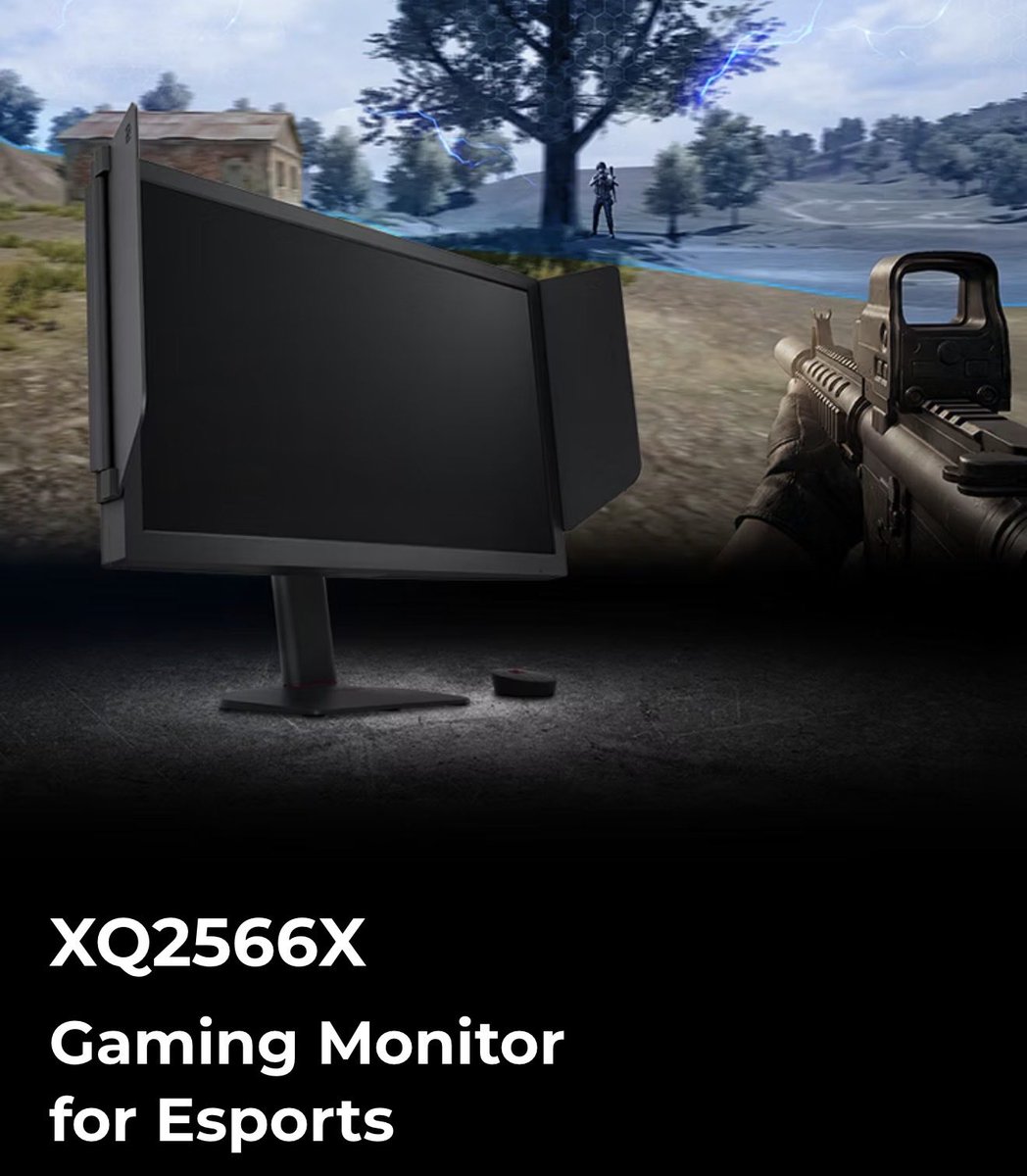 nemusama62's tweet photo. BenQ ZOWIEがついに時代に追従してWQHD採用

ZOWIE XQ2566X
・24.5インチ　Fast TNパネル　360Hz
・黒挿入Dyac2の進化版「Dyac3」搭載←🆕

Dyacはあれ以上進化することあるのか
強力なライバルG-sync Pulsarと比べてどうなるか https://t.co/Pl8zjilsyo