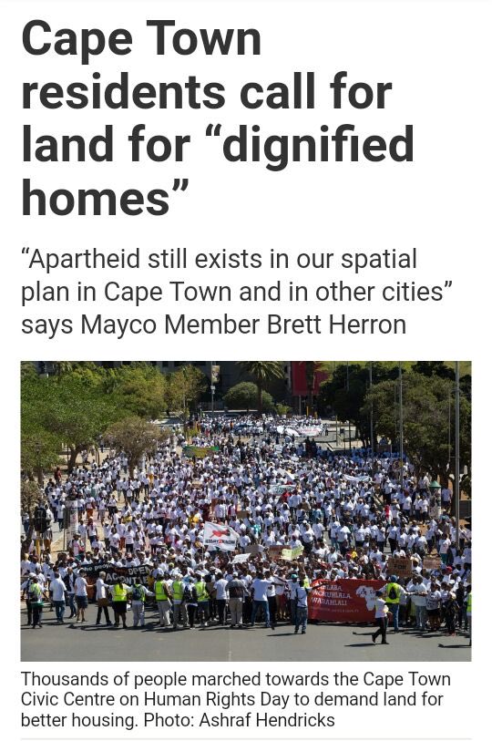 AxolileNotywala's tweet photo. The DA, under Helen Zille, sold land in Sea Point for revenue instead of using it for affordable housing.

The Constitutional Court has just declared the sale unlawful!

Proud to have been part of the organisations that challenged this in 2014 when we found out about the sale 😭 https://t.co/HuLSrOcO5j
