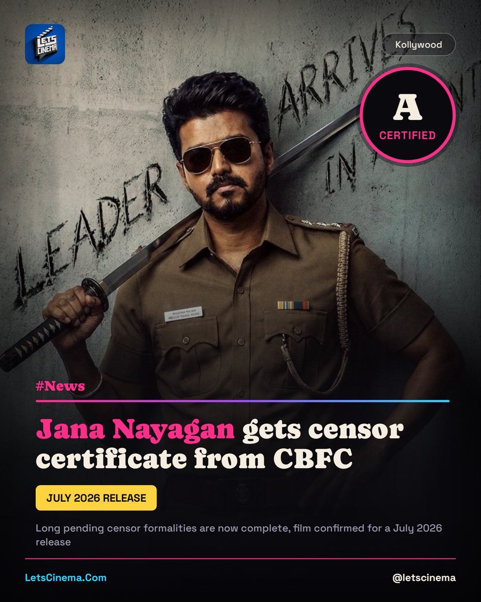 Rohail2326's tweet photo. 1.2 crore people have watched #JanaNayagan after the movie got leaked online even before it could be certified for public exhibition by the Central Board of Film Certification, Chennai police informs #MadrasHighCourt .

-Via TheHindu
#JanaNayagan https://t.co/Qs1VR8J2XM