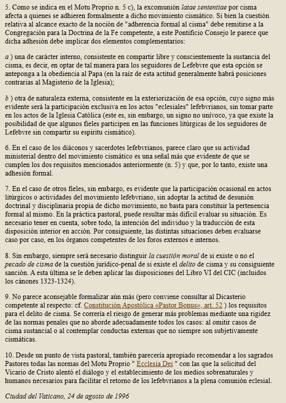 maistrehispano's tweet photo. Para entender lo que refiere con "adhesión formal", véase esto del Dicasterio para los textos legislativos de 1996. https://t.co/kLVVk0P19q