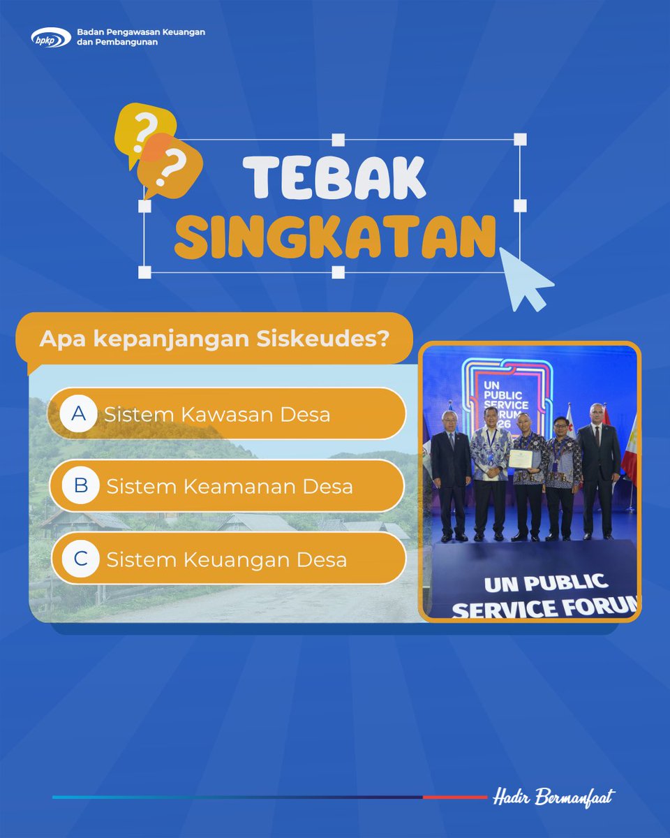 BPKPgoid's tweet photo. Singkatan-singkatan ini mungkin sudah tidak asing lagi bagi Sobwas. Nah, sekarang saatnya menebak kepanjangannya.

Udah tau jawabannya? bisa langsung tulis di kolom komentar. Biar makin seru tag juga 3 teman Sobwas yang lain ya. https://t.co/64u4tuix92